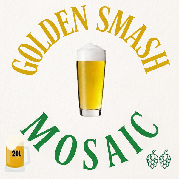 Beer Brewing Kit - Golden SMaSH Mosaic