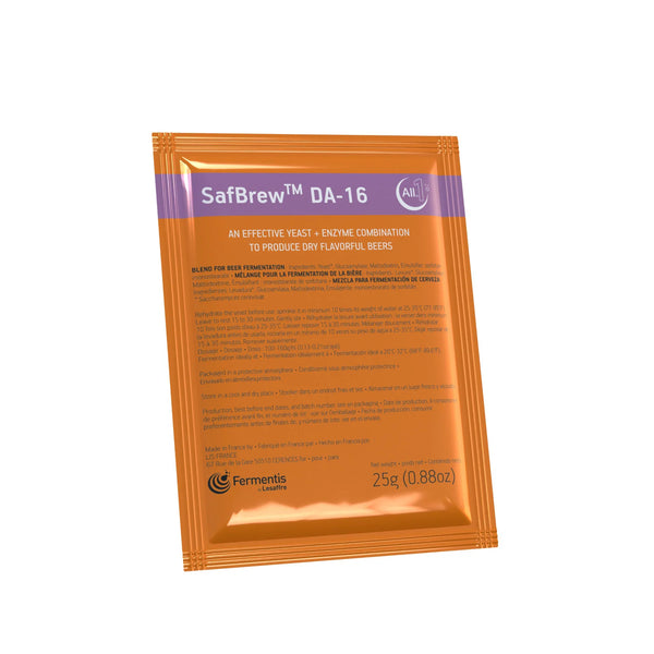 SafBrew DA-16 brewer's yeast