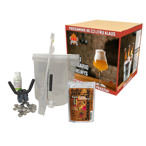 Home Brewer's Kit with Sauna Session