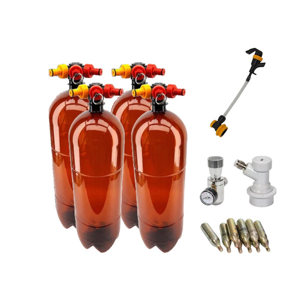 8L Oxebar Polymer Keg Set