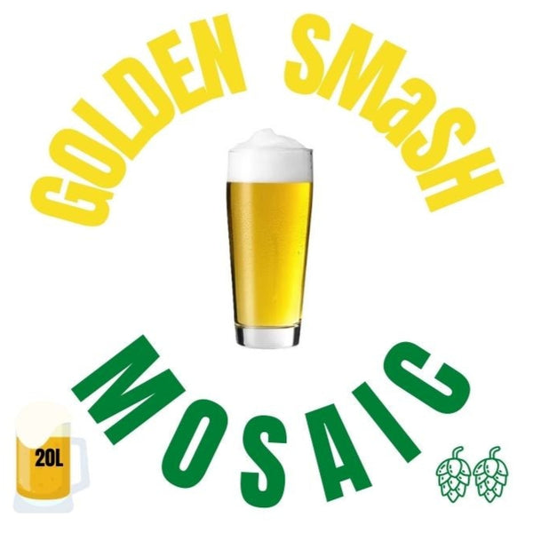 Beer brewing kit - Golden SMaSH Mosaic LIVE